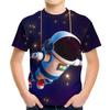 Children Astronaut 3D Printed T-shirt For Boy Girl Shirt Kids Tops Short Sleeve Baby Boys Tshirts Child Tees Summer Teen T-Shirt