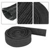 25FT Nylon Protective Sleeve Sheath Cable Cover Welding Tig Torch Hydraulic Hose