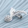 1PC Brooch Women Brooch Pin Rhinestone Crystal Wedding Elegant Fashion Accessories