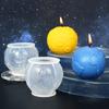 Creative Moon Earth Silicone Candle Mold DIY Planet Candle Making Supplies Soap Epoxy Resin Clay Mold Gifts Art Craft Decor