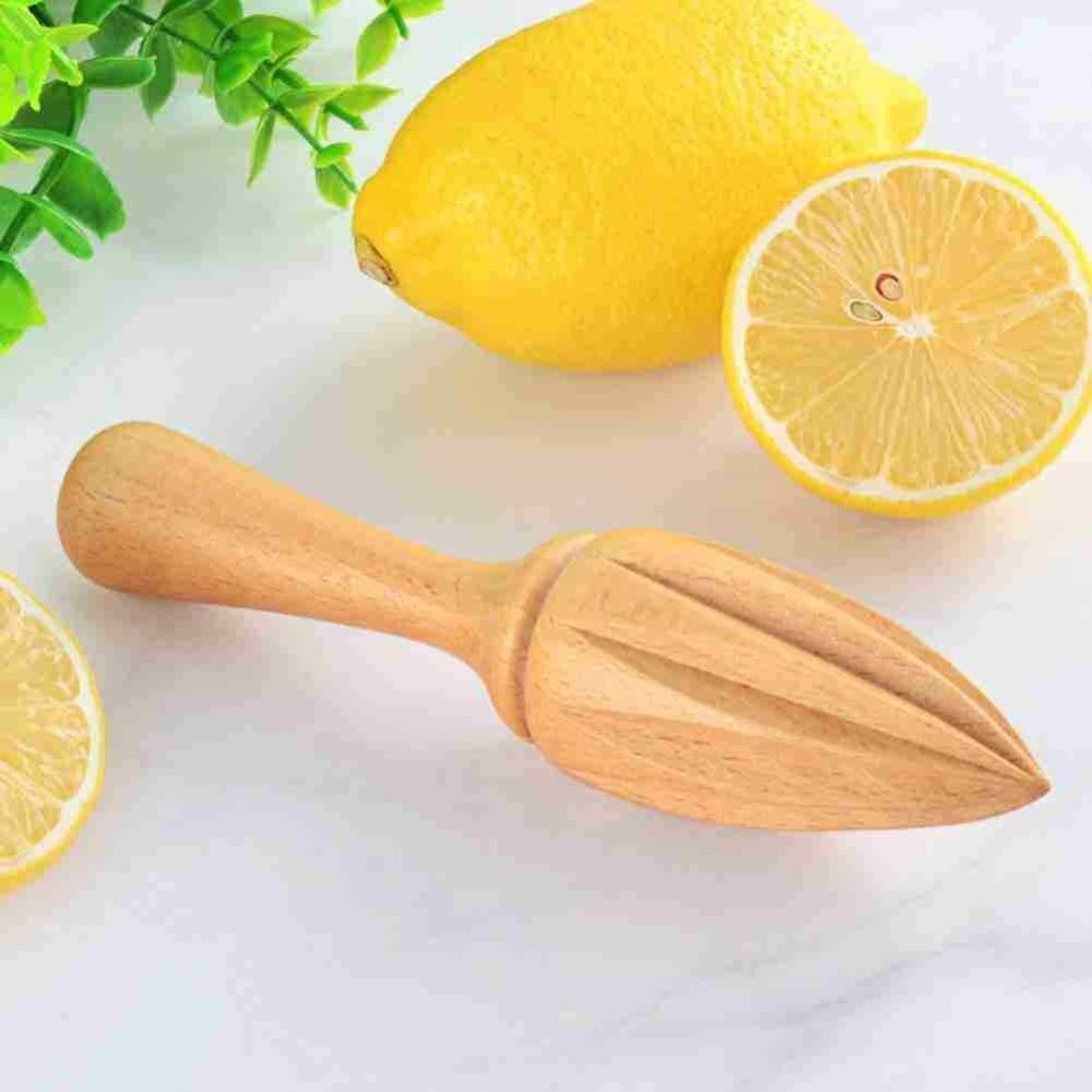 Wooden Press Cone Manual Juicer Log Color Fruit Orange Juice Extractor Lemon Fruit Juice Squeezer