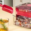 Large Capacity Ice Cube Machine with Easy-press Lid Ice Cube Mold  for Refrigerator Storage