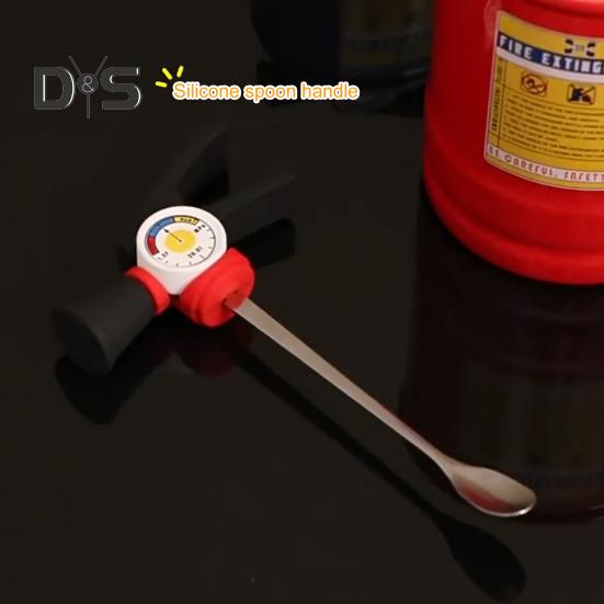 Кофейные чашки Керамическая чашка для чая Кружка в форме огнетушителя с крышкой Ложка 400 мл Горячие Холодные Напитки Молоко Сок Напиток Кружка Офис Дом Путешествия Подарки