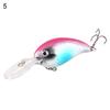 1Pc Crank 3D Eyes Fishing Lure Hard Bait Bass Crankbait Sharp Fish Hook Снасть