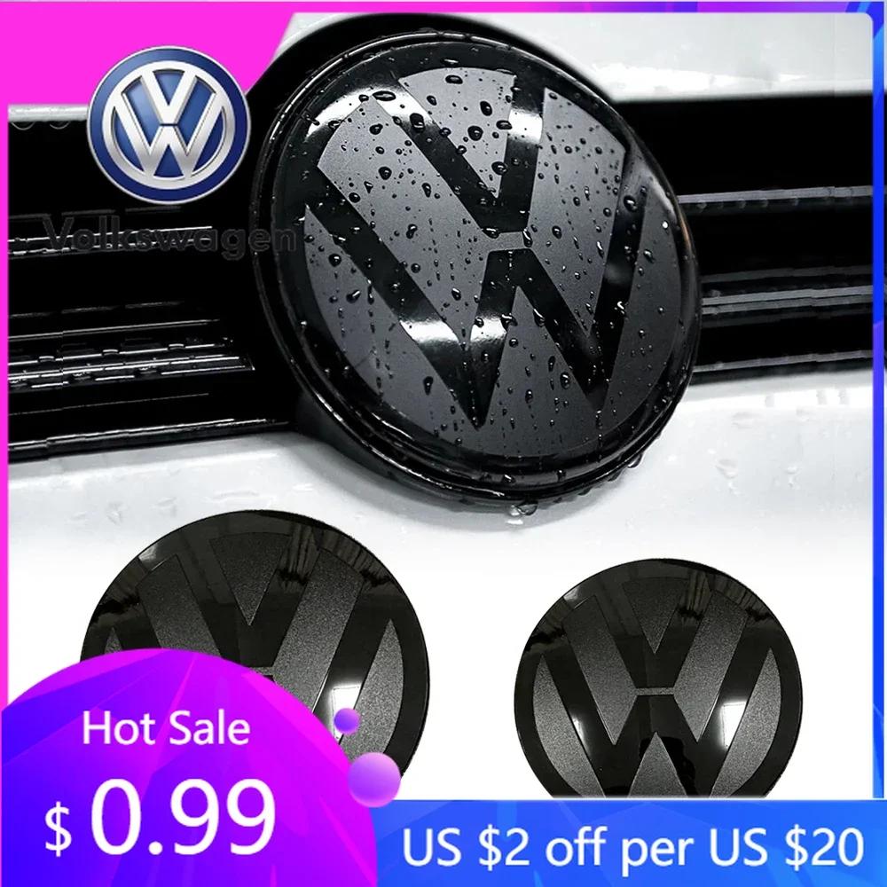 For VW Volkswagen Jetta MK5 Golf Volkswagen Golf MK6 MK7 MK7.5 MK8 ABS Front & Rear Badge Emblem Set Does Not Affect ACC Cruise