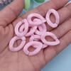 50Pcs 17*24mm Jewelry Making Loose Beads DIY Findings Twist Chain Wholesale Necklace Bracelet Pendant Keychain