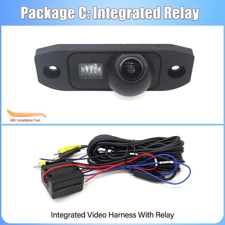 HD 1080x720P Rear View Camera For Volvo S40 S60 S80 V50 2004~2012 2013 2014 2015 2016 2017 Night Vision Car Backup Parking