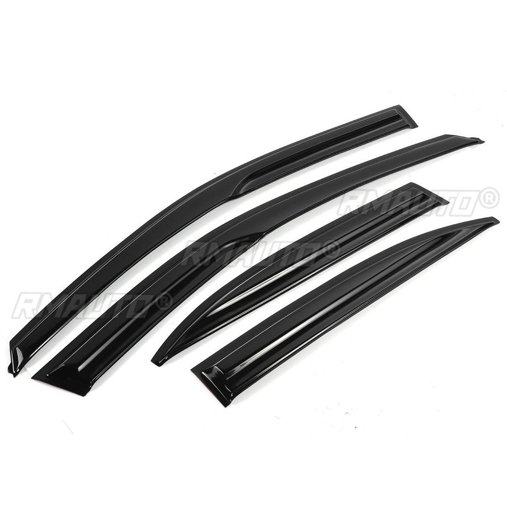 4x Car Door Window Vent Visor Deflector Rain Guard Awning Shelter for ACURA TSX 4 Door Sedan 2004-2014 Window Visor Rain Guard