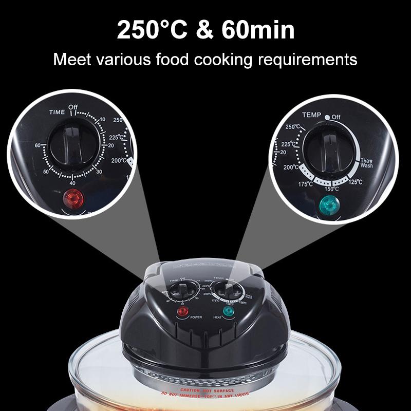 7 л Многофункциональная электрическая фритюрница Аэрофритюрница 1110 В / 220 В Духовка Ростер Курица Фритюрница без масла Здоровая фритюрница Пиццепечь Аксессуары для аэрофритюрницы
