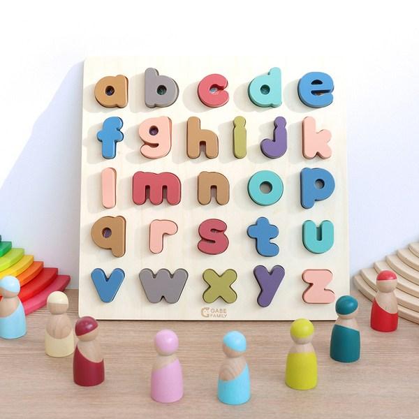 Пазл Gabe Family Tok Tok Alphabet Low Combat KS4107, 1 комплект, 26 миров, лучшая головоломка для малышей в Корее