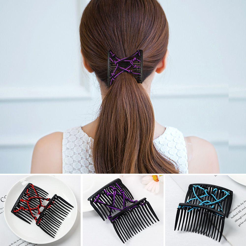 Women Magic Changeable Comb Hair Rope Creative Hair pin