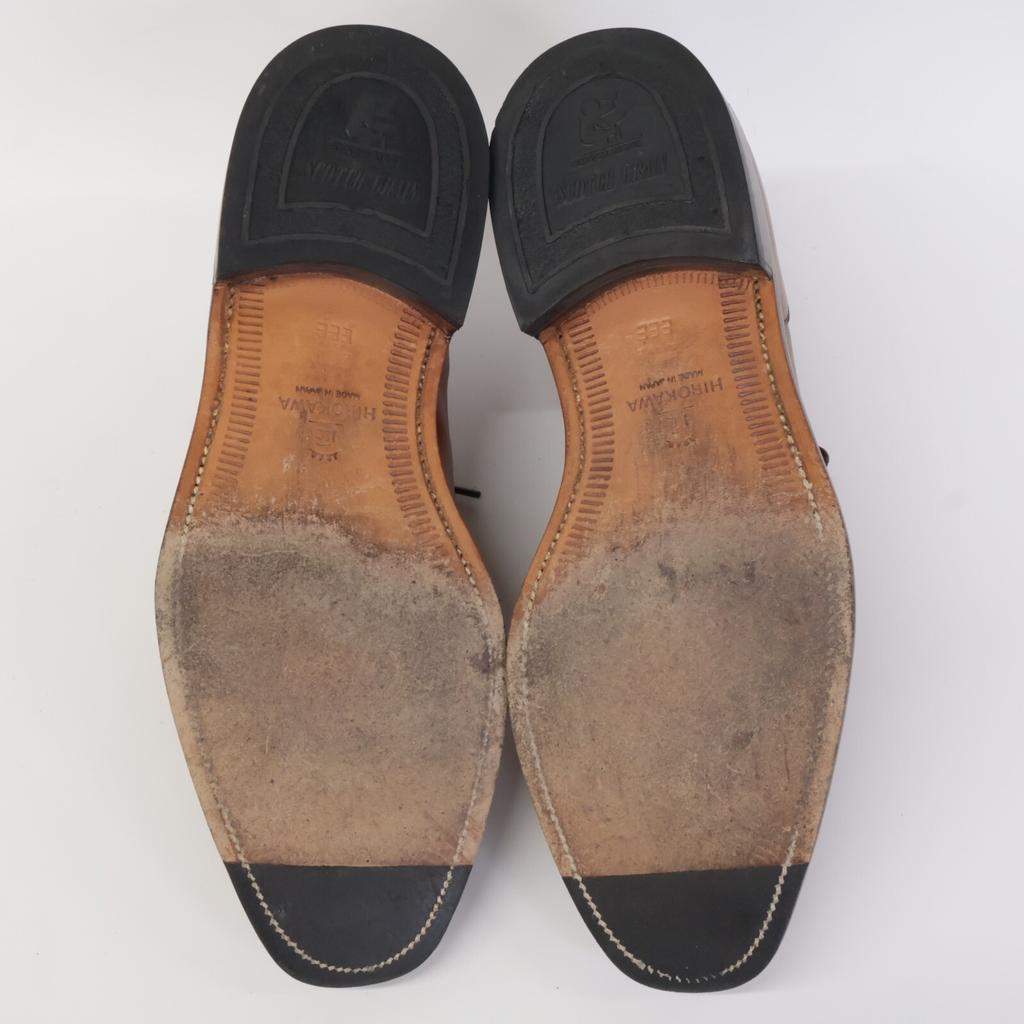 SCOTCH GRAIN H-0521 Takumi Series U-Tip Derby Shoes 25.5 BrownUsed