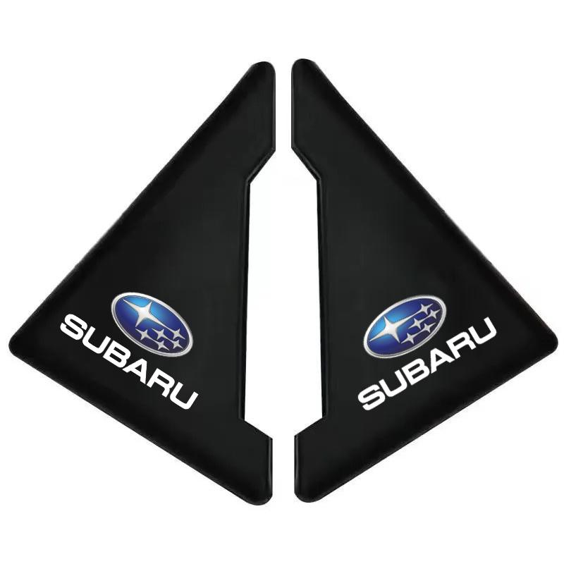 2Pcs Car Door Corner Silicone Protective Anti-Collision Cover For Subaru Impreza Legacy WRX STI BRZ XV WRC Forester Crosstrek