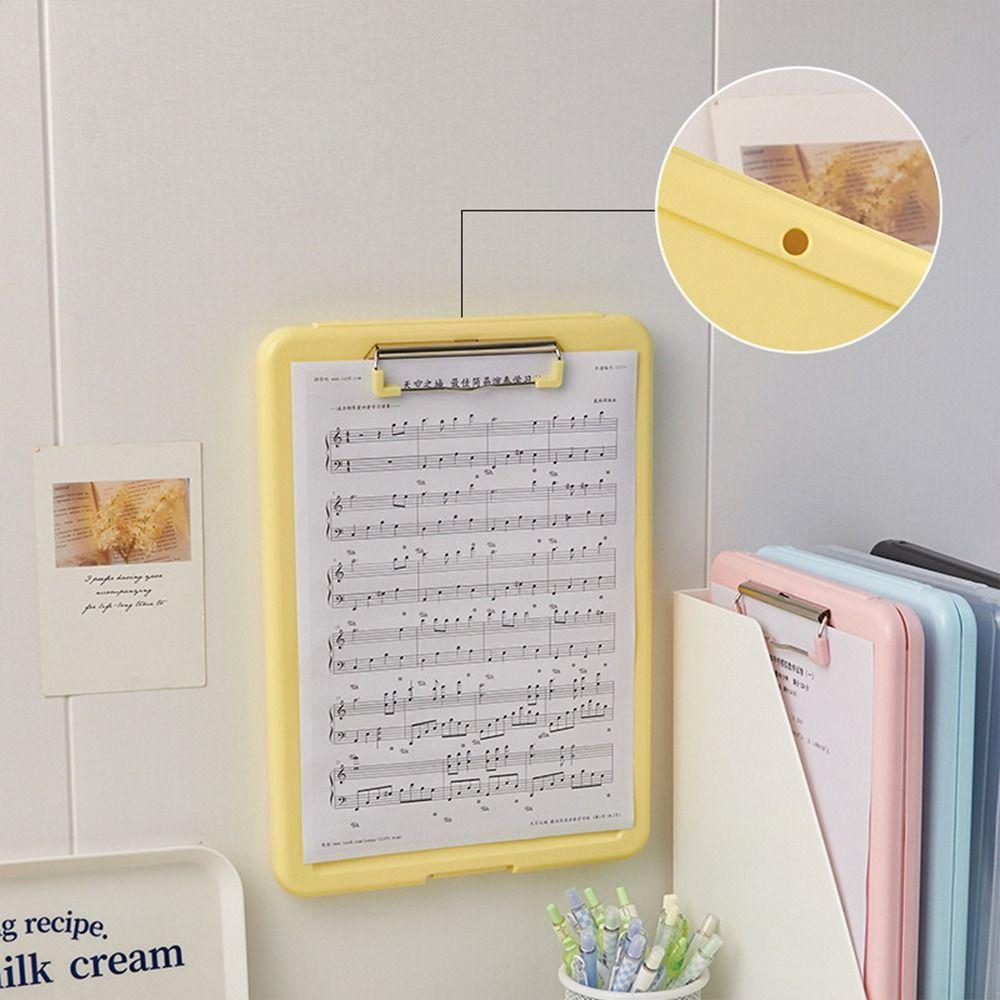 Paper Document Storage Clipboard Writing Clipboard Document File Folders A4 Clipboard File Box Case