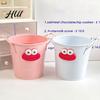 Desk Accessory Storage Metal Bucket Pencil Holder Funny Organizer for Office Home Stationery Large Capacity Boxes Pens Markers Rulers Tidy