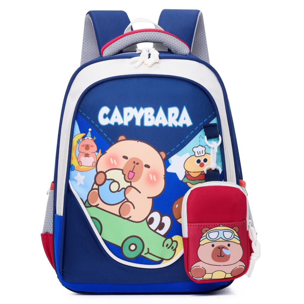 Школьный рюкзак любовь мультяшный капибара capybara детский рюкзак для мальчиков и девочек первый класс