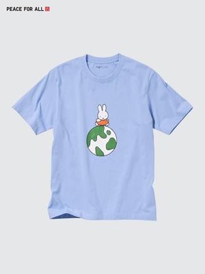 Uniqlo Графическая футболка Мир для всех Обычная посадка Дик Бруна