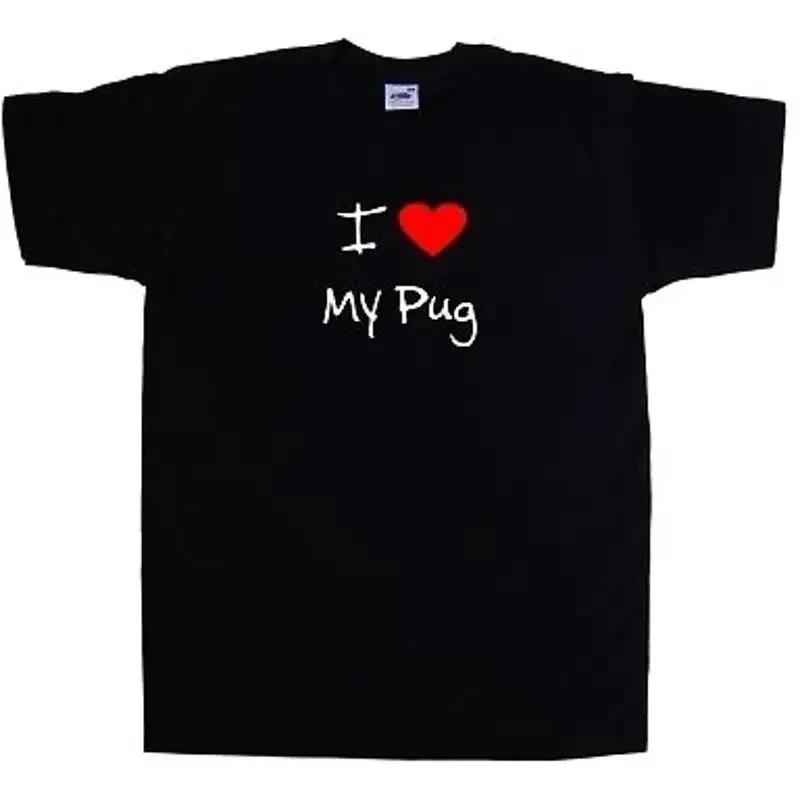 I Love Heart My Pug Tshirt