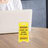 Team Office Desk Sign Caution Warning Sign Workplace Decor Gag Gift Cubicle Employee Desk Sign for Coworker Boss Employee Birthday White Elephant Gift