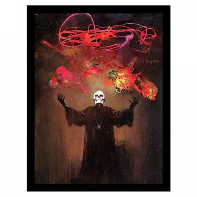 Плакат Frazetta Skull King в рамке