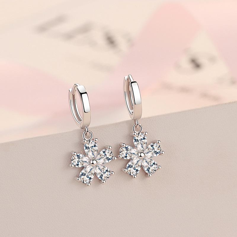Lindon Copper Alloy Zircon Earrings Drop Earrings For Women Wedding Party Gifts