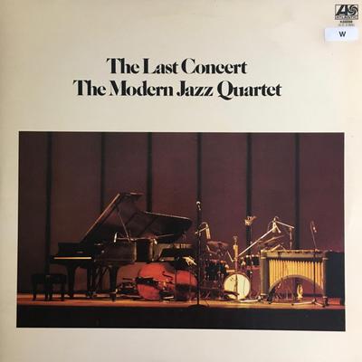 LP Пластинка MODERN JAZZ QUARTET - The Last Concert K60098 Atlantic 1975 UK Джаз Б/У