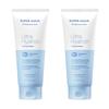 Super Aqua Ultra Hyalon Очищающая пенка для умывания Увлажняющее средство для умывания лица 200 мл × 2