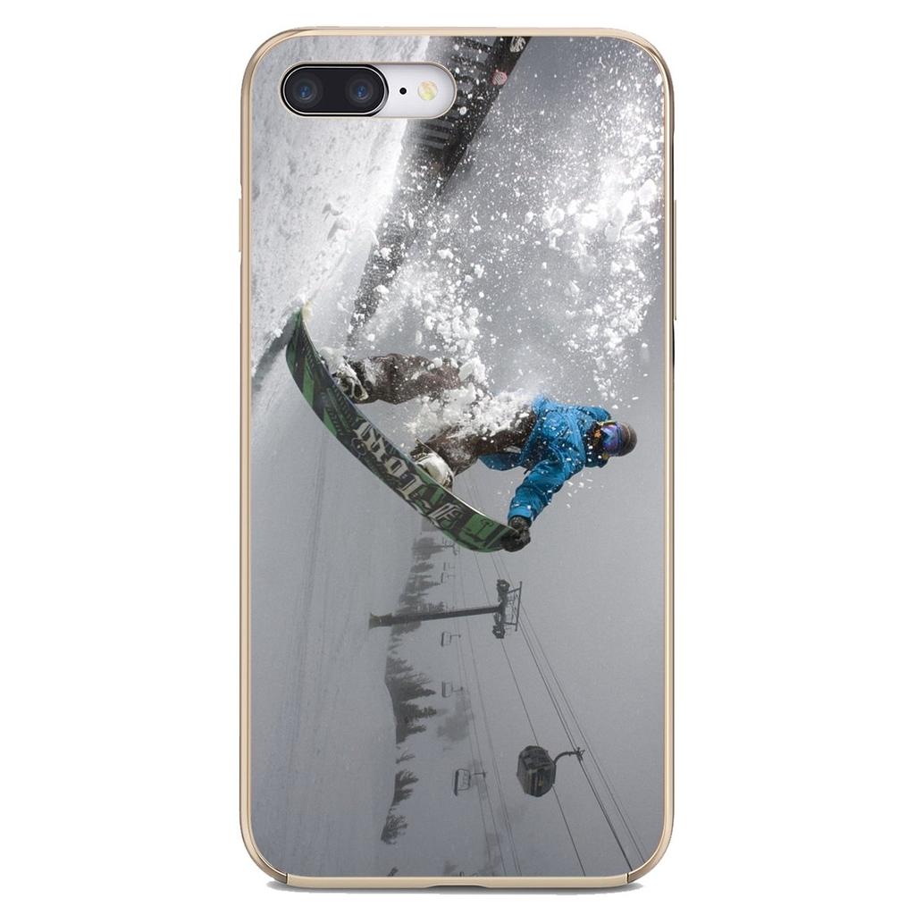 Для Xiaomi Pocophone iPod Touch 6 5 F1 для Samsung Galaxy Grand Core Prime Snow Or Die Ski Snowboard Sport Print Soft Skin Case