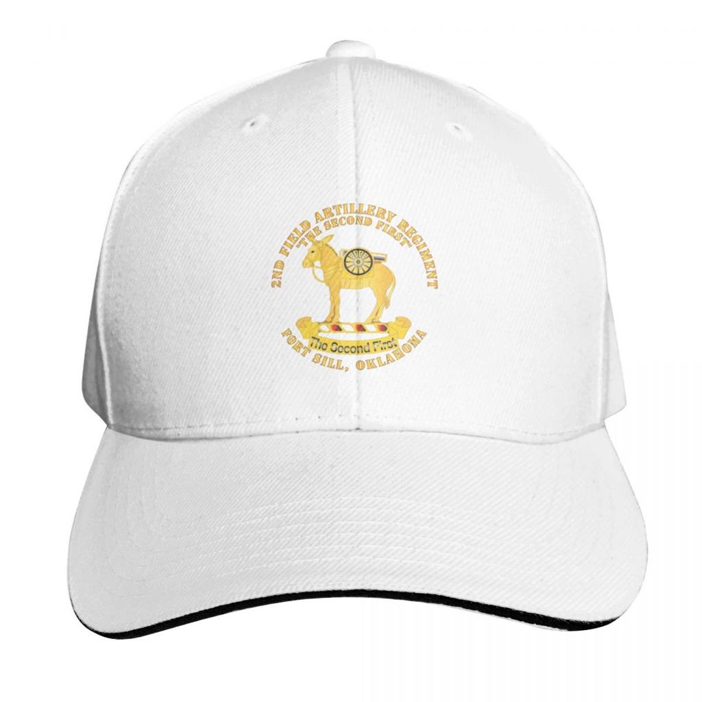 Army  nd Field Artillery RegiUnisext  Fort Sill OK Baseball Cap Christmas Hat Funny hats Luxury Unisex Hat For Girls Unisexs