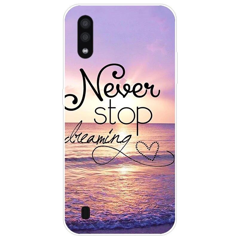 Чехол для Samsung M01, чехол из ТПУ 5,7 дюйма для Samsung Galaxy M01 M 01 SM-M015FZBDSER m015, задняя крышка для телефона, силиконовый чехол-бампер, принципиально