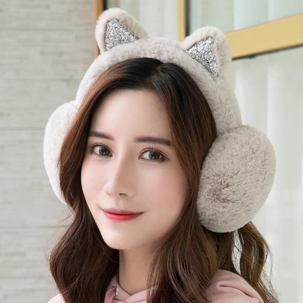 Plush Ear Muff Keep Warm Ear Protectors Lovely Ear Cover  Winter