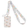 Cartoon Credential Card Holder Bags Doctor Nurse Neck Strap Lanyards Keychain Pass Card Holder Hang Rope Lariat Lanyard Gifts