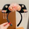 Bow Chinese Style Headwear Flower Hanfu Hair Clip Classical Ancient Style Headband  Children