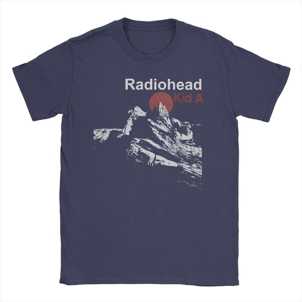 Men Women's The Swankys  Lifestyle T Shirts Radiohead Rock Band Pure Cotton Clothes Crew Neck Tee Shirt 4XL 5XL 6XL T-Shirt