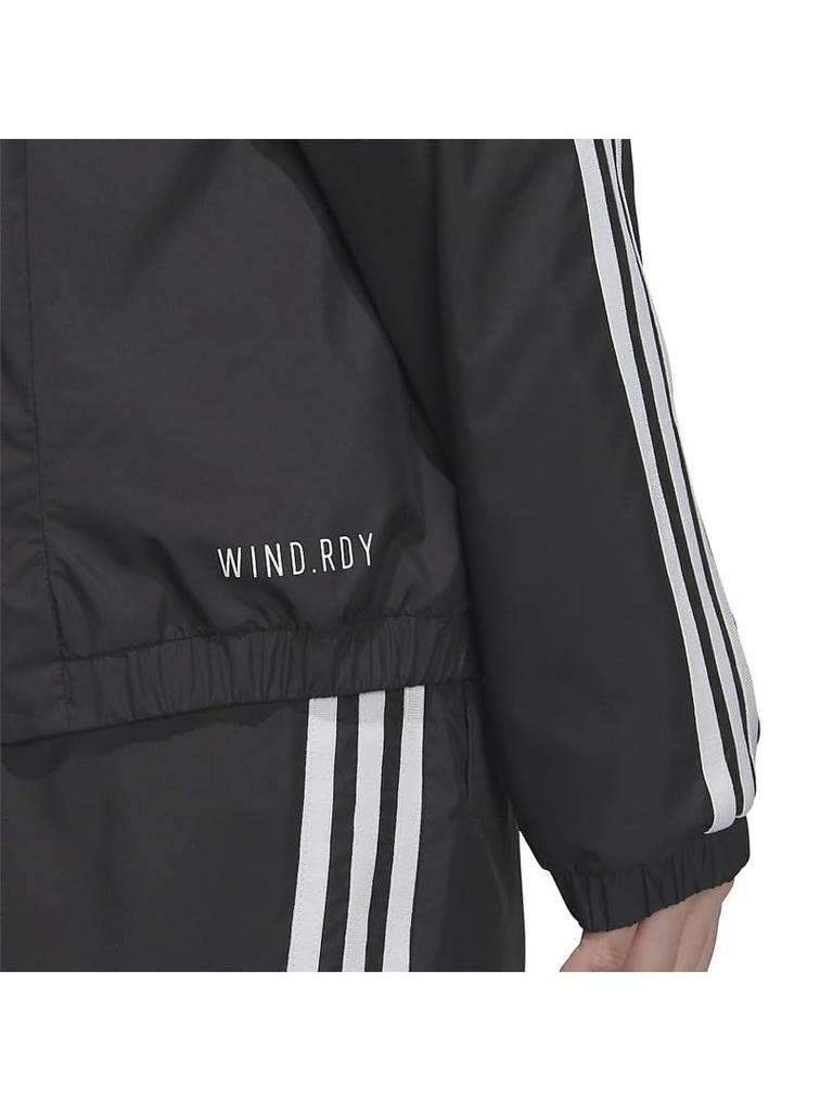 Adidas IEH75 Джерси Стандартная посадка Ветровка Размер Мужской Топ с 3 полосками, Куртка, Черный/Белый (IK9860), Ж/М