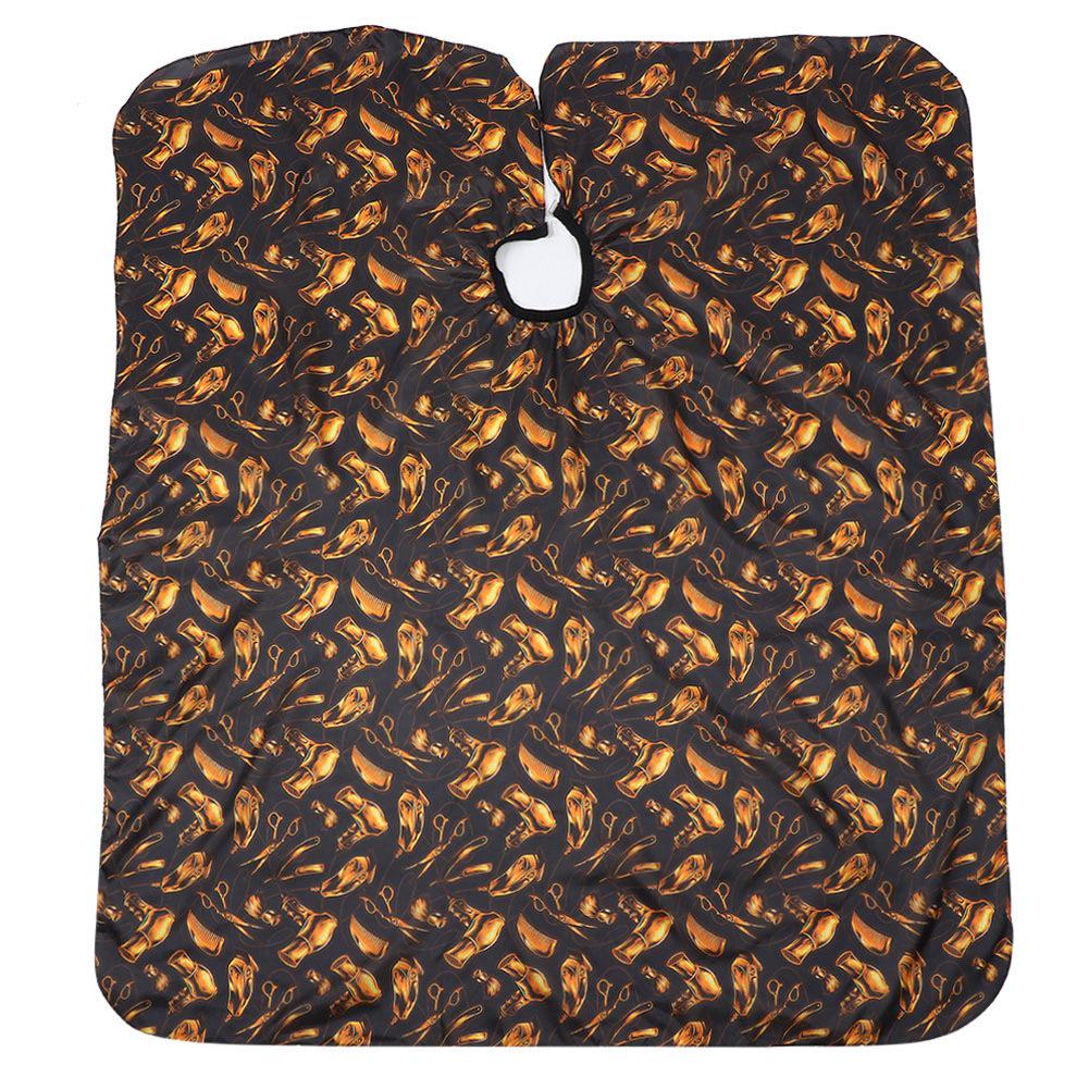 Stylish Pattern Hair Cutting Cape Cloth Waterproof Hairdressing Apron Barber Shop Accessories
