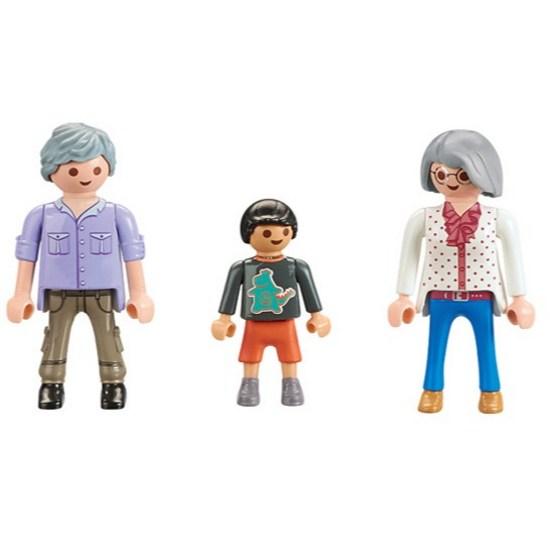 Playmobil Grandfather Grandmother and Grandson 70990, 1 Piece, Popular Toys In Korea