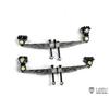 LESU metal simulation power front axle leaf spring front suspension X-8011 suitable for Tamiya 1/14 RC truck upgrade parts