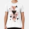 Geometric In Blush and Rose Gold S To 5XL Made In the AU/USA T-Shirt