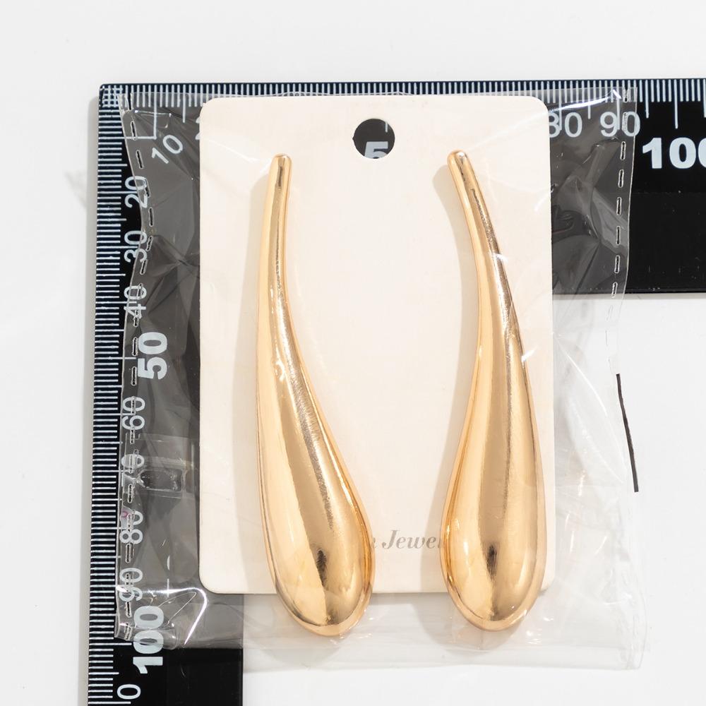 Модная металлическая цепочка на ключицы, ожерелье в стиле панк, новый большой кулон в форме капли