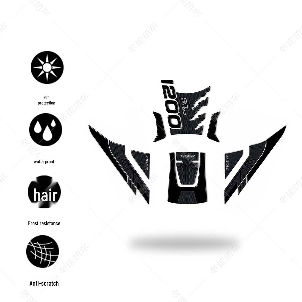 Водонепроницаемая 3D-наклейка из эпоксидной смолы для Triumph Tiger 1200 GT Pro (2022-2025)