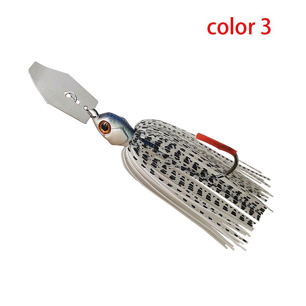 Мягкая приманка Chatter Bait Спиннербейт Воблер Незацепляйка Рыболовная приманка Для Басса Щуки Судака Рыбы