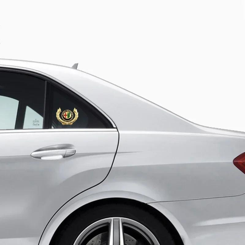 LNYCP1 Car Styling Trunk Body Sticker for Alfa Romeo 159 156 147 Giulia Giulietta Stelvio Mito Gt Brera Spider Volante Auto Accessories