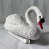 Garden Pond Float Swan Decor, Figurine Float, Realistic for Courtyard