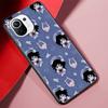 Мультяшный чехол Genshin Impact для Xiaomi Mi 11 Ultra 11T 10T 9T Pro Note 10 A2 9 8 Lite A3 CC9E 10S CC9 A1 Черный Мягкий чехол для телефона