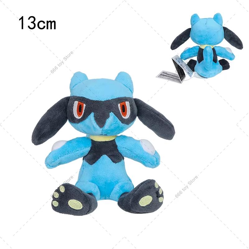New Plush Blaziken Riolu Geodude Yveltal Aerodactyl Skitty Dialga Soft Stuffed Toys Doll Birthday Gifts