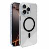 For iPhone 16 Pro Case Magnetic Case Shockproof TPU+PC Clear Phone Cover