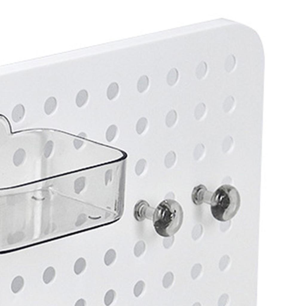 Pegboard Desktop Organizer Simple Multifunctional Plastic Storage Rack with Drawers for Stationery