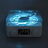 Проигрыватель виниловых пластинок Waves Креативный подарок Ночник 4 режима воспроизведения музыки Многофункциональный динамик Waves Отображение времени для сна