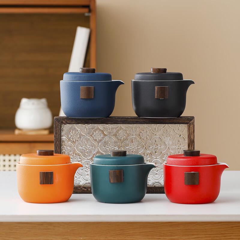 Portable Travel Ceramic Tea Set